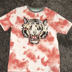 Girls Size 10/12 Wonder Nation Tiger Sparkle Tee